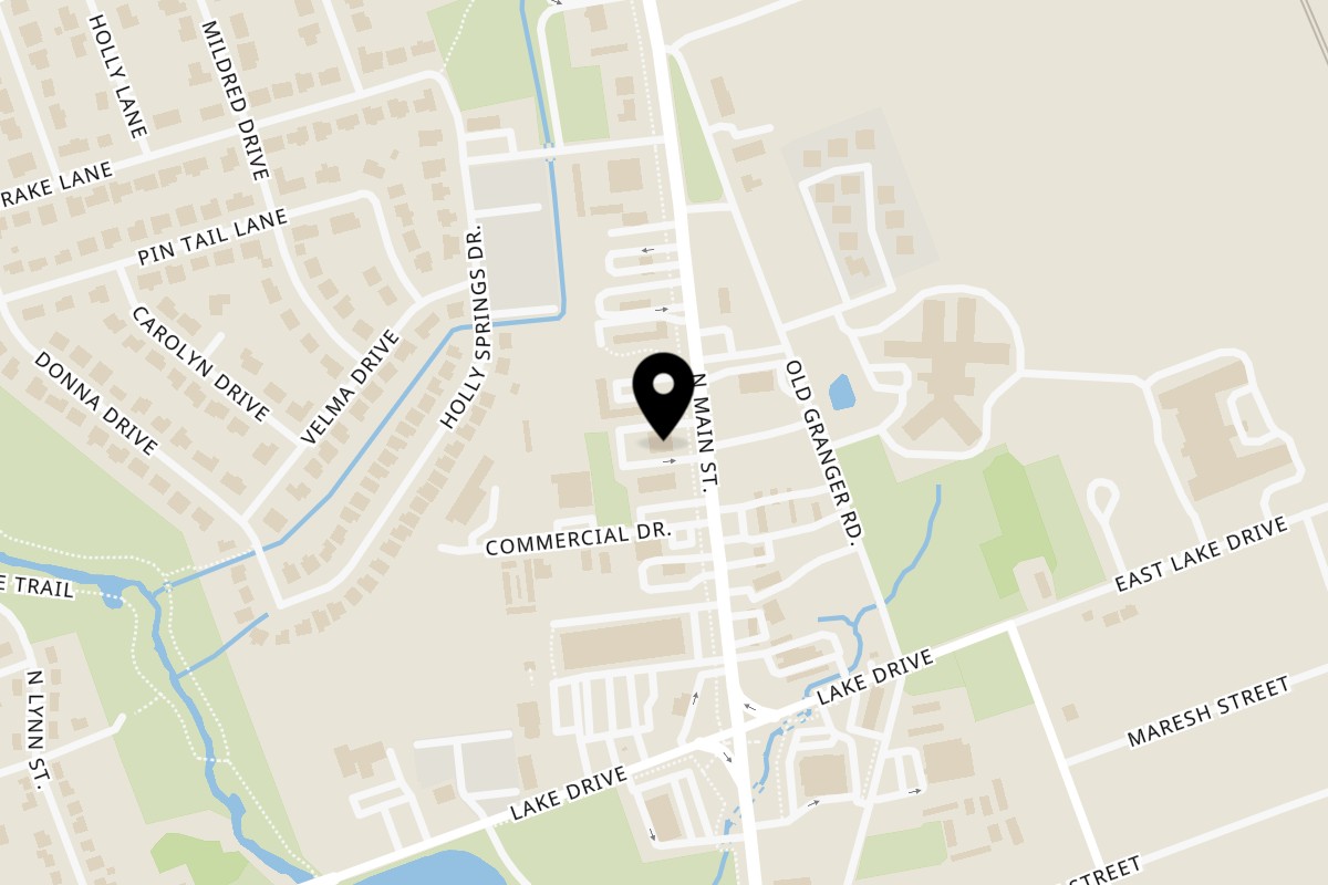 Map showing the location of MasFajitas Mexican Restaurant Taylor on 1905 N Main St in Taylor